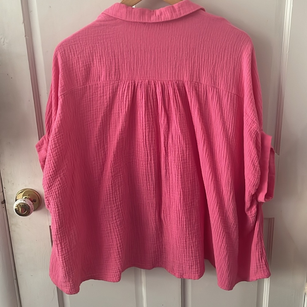 Talulah Linen Flowy Buttonup - Picture 6 of 6